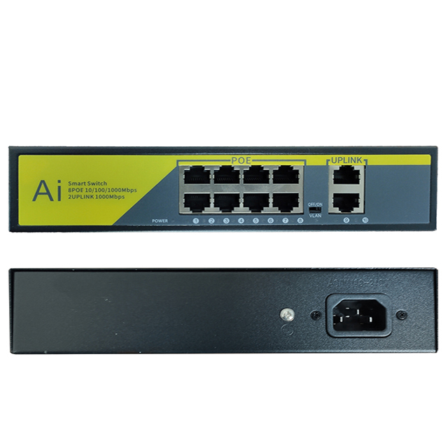 4CH 8CH 16CH 24CH 8 Port Gigabit CCTV Network PoE Switch 48V 10/100/1000M ethernet PoE switch for dahua IP Camera