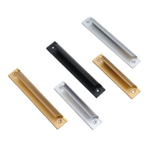 Aluminum Alloy Door Handle 5607 Minimalist Design For Window <b>Wardrobe</b> Easy Installation - Product Image 5