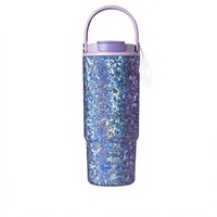 Tumbler Titanium 480ml Dinding Ganda Vakum Terisolasi 12-24 Jam Isolasi Termal Anti Bocor Bebas BPA Tidak Mentransfer Rasa Teh