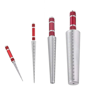1-6.5mm 3-15mm 15-30mm 30-45mm 원뿔형 필러 게이지 테이퍼 콘 실린더 게이지 직경 측정용 필러 게이지 - Product Image 1