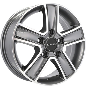Jante en alliage de roue de 16 pouces Kipardo pour <span class=keywords><strong>FORD</strong></span> Mondeo <span class=keywords><strong>Focus</strong></span> II III Kuga CMAX SMAX - Product Image 2