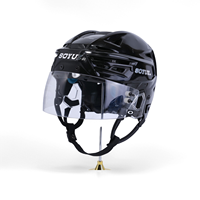 Casque de hockey sur glace SOYUZ, fabricant chinois, avec visière, antichoc, ventilé, protection de la tête pour adultes, entraînement et matchs