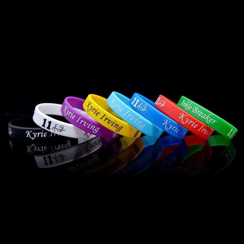 personalized gifts custom rubber silicone sport jewelry embossed wristband mens wrist band bracelet