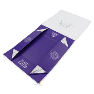 Crown Win Rigid Cardboard Foldable <b>Gift</b> Box with Matt Lamination <b>Eco</b>-Friendly Custom Logo & Holographic Design - Product Image 6