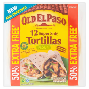 Sac d'emballage alimentaire personnalisé refermable à fermeture éclair pour tortillas de farine avec encoche de déchirement - Product Image 5