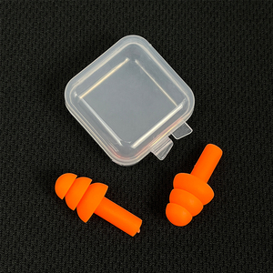 Bouchons d'oreilles réutilisables en silicone, doux, lavables, confortables, insonorisants, <span class=keywords><strong>prix</strong></span> usine. - Product Image 6