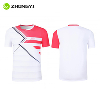 Maillot de football personnalisé en polyester à manches courtes avec broderie numérique par transfert thermique, logo avant, service OEM