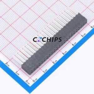 SSQ-123-03-T-D Pin Socket Through hole Component (THT),P=2.54mm Connector 2.54mm 2.54mm Through Hole Double Row - Product Image 1