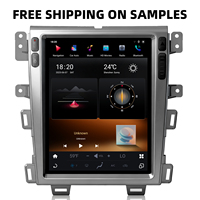 Accesorios de Radio con Pantalla Estilo Tesla de 12.1 Pulgadas, Snapdragon 665 para Ford Edge 2011-2014, 8+128 GB, Pantalla Táctil, Carplay Inalámbrico para Automóvil