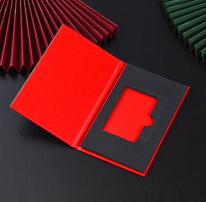 Scatola in Cartone per Carte di Credito con Logo Stampato su Due Lati, 2 Scomparti, Scatola Regalo per Carte NFC e <span class=keywords><strong>VIP</strong></span> in Metallo, Personalizzabile e Riciclabile - Product Image 6