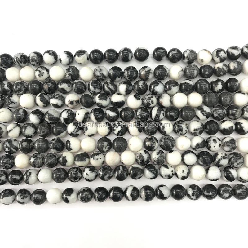 Jaspe zèbre blanc et noir