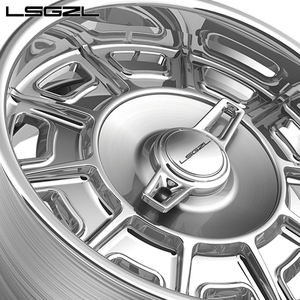 Velg Alloy Custom LSGZL Ukuran Khusus Model Staggered High 2-piece 5x114.3 20 21 22 24 26 Inch Velg Aluminium Custom - Product Image 5