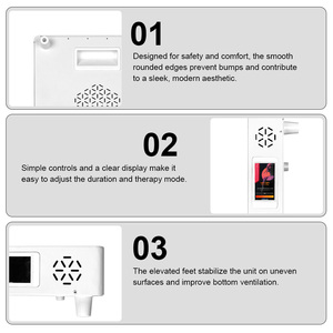 Panneau de luminothérapie rouge haute puissance ILUXRED, support vertical/horizontal électrique, infrarouge LED, appareil pour le corps entier, usage commercial - Product Image 2