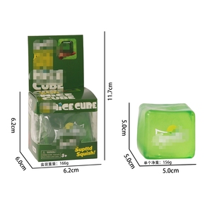 Red, green, orange, pink ice cubes, <strong>Nido</strong> squeeze toys, soft and tactile toys, squeeze toys - Product Image 5