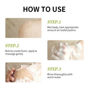 Gel douche pour femmes en marque propre, <span class=keywords><strong>jasmin</strong></span>, camélia, niacinamide, hydratant, parfumé, moussant - Product Image 5