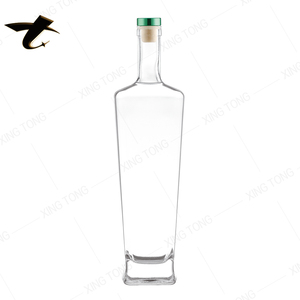 Bouteille en verre personnalisée de 750 ml pour vodka, gin, tequila, avec bouchon, pour le stockage de spiritueux - Product Image 3