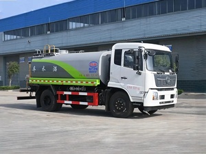 Camion-citerne Dongfeng 4X2 de 12 000 L pour le lavage des routes, la lutte contre la poussière et l'aménagement paysager – Fournisseur Fabricant - Product Image 2
