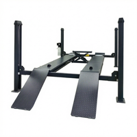 Pont élévateur 4 poteaux robuste pour voitures |   Hydraulique avec système de verrouillage de sécurité Capacité de 4 tonnes Durée de vie de 10 ans