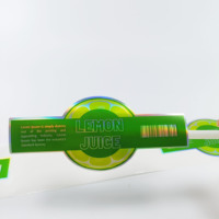 Étiquettes adhésives personnalisées, étiquettes holographiques laser de haute qualité, autocollants en vinyle pour l'emballage de cosmétiques et de vins, impression d'étiquettes adhésives