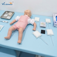 Maniquí Avanzado para Entrenamiento de RCP Infantil, Simulador de Primeros Auxilios para Obstrucción Traqueal Infantil y Maniobra de Heimlich, CE/ISO/ROHS/CNAS