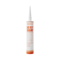 Sealant Polimer MS Kristal Jernih KASTAR MS977 Perekat Segel Kaca MS Profesional Ramah Lingkungan
