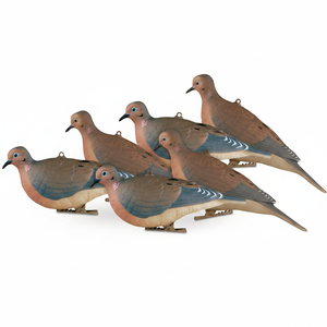 Lot de leurres réalistes pour colombes d'obsédition, oiseaux en repos et en perchoir avec clip de suspension facile pour la chasse - Product Image 1