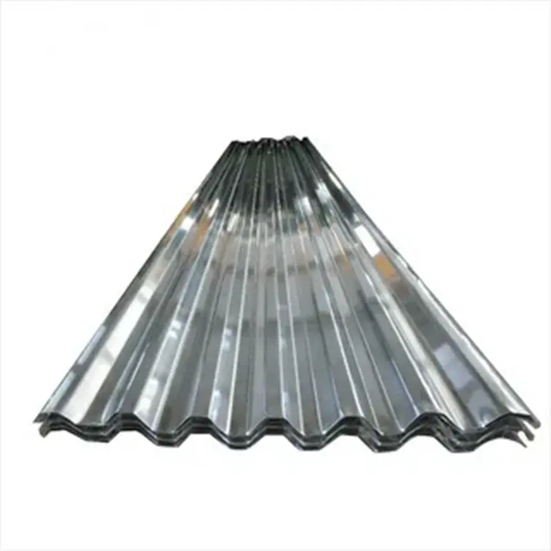 Buona vendita 0.12-1.2mm di spessore lamiera per copertura ondulata in acciaio ondulato S220GD S250GD S280GD S350GD