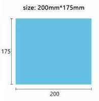 KERAMIC 2020 Film hydrophile nano-revêtu anti-éblouissement pour rétroviseur de voiture, film anti-pluie, autocollants de voiture 1 an