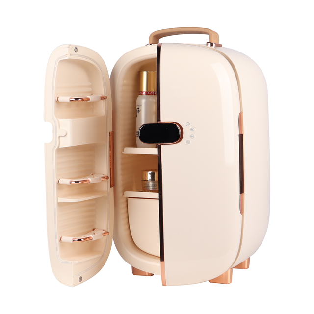 Custom 12 Liter Double Door Smart Cosmetic Fridge Beauty Skincare Mini Fridge