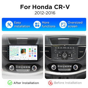 วิทยุติดรถยนต์ Junsun ระบบไร้สาย Carplay Android Auto สำหรับรถยนต์ Honda CRV CR-V ปี 2012-2016 เครื่องเล่น DVD ในรถยนต์ จอภาพในรถยนต์ - Product Image 2