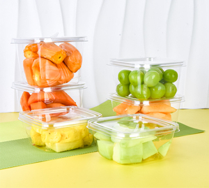 Emballage en plastique jetable transparent pour pâtisserie, sushi, gâteau, beignets, pain, fruits secs, scellé, anti-effraction - Product Image 3