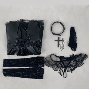 Vêtements classiques d'halloween, Costume de film, Note de mort, Cosplay <span class=keywords><strong>Misa</strong></span> <span class=keywords><strong>Amane</strong></span>, robe noire, Costumes de Cosplay - Product Image 3