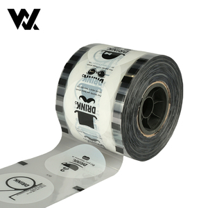 Film d'étanchéité pour gobelets à bulles de thé glacé, jus, eau, imprimé sur mesure, 3000 rouleaux, 90 mm, 95 mm, 105 mm, pour couvercle de gobelet en PET PP - Product Image 3