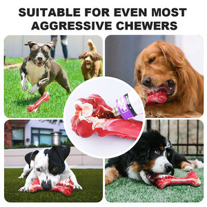 Giocattoli da Masticare Interattivi per Cani in Gomma <span class=keywords><strong>TPR</strong></span> Resistenti ai Morsi per la Pulizia dei Denti per Cani di Taglia Grande - Product Image 4