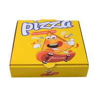 Boîtes à pizza personnalisées avec emballage en feuille d'aluminium Emballage en carton de cuisson en carton avec logo pour emballage de boîte de poulet rôti