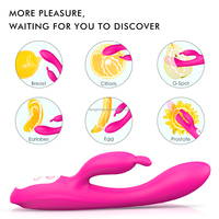 Nouveau Vibrateur Lapin G-Spot 2026 avec Fonction Chauffante et Oreilles de Lapin pour le Plaisir Féminin