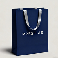 Sacs en papier de luxe pour emballages de vêtements, sacs cadeaux biodégradables recyclables personnalisés avec votre propre logo pour les petites entreprises