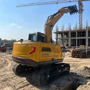 High Productivity 10.5 Ton 0.45cbm XE105GA Hydraulic Tracked Excavator 62kW Power Road Building Machinery - Product Image 1