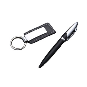 Executive <b>Gift</b> Set: Black Keychains, Pens & Branded Office Supplies in Cartoon <b>Gift</b> <b>Box</b> - Perfect Corporate <b>Gifts</b> - Product Image 2