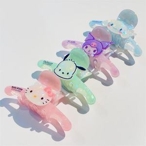 Pinza de Pelo Japonesa con Textura Linda, Diseño Tridimensional de Niña de Dibujos Animados, Accesorios para el Cabello de Niños de Sanrio, 5 cm, Dulce, para Fiestas, Venta al por Mayor - Product Image 2
