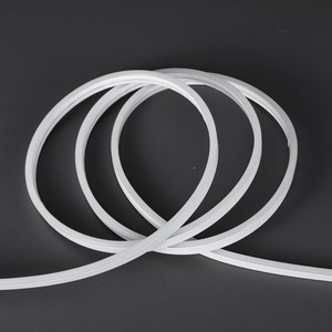GLORIVA Tira de Luz LED de Neón Flexible de Alta Resistencia 24V 8x16mm 20m Alimentación Única Sin Caída de Voltaje IP67 Impermeable de Silicona 3500K Blanco Cálido - Product Image 6