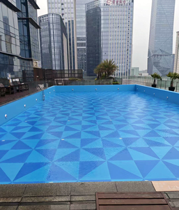 Muy Más Grueso y Seguro que el Revestimiento de Piscinas, Baldosas de Espuma EVA Elásticas Suaves al Tacto para Parques Acuáticos y Piscinas - Product Image 3