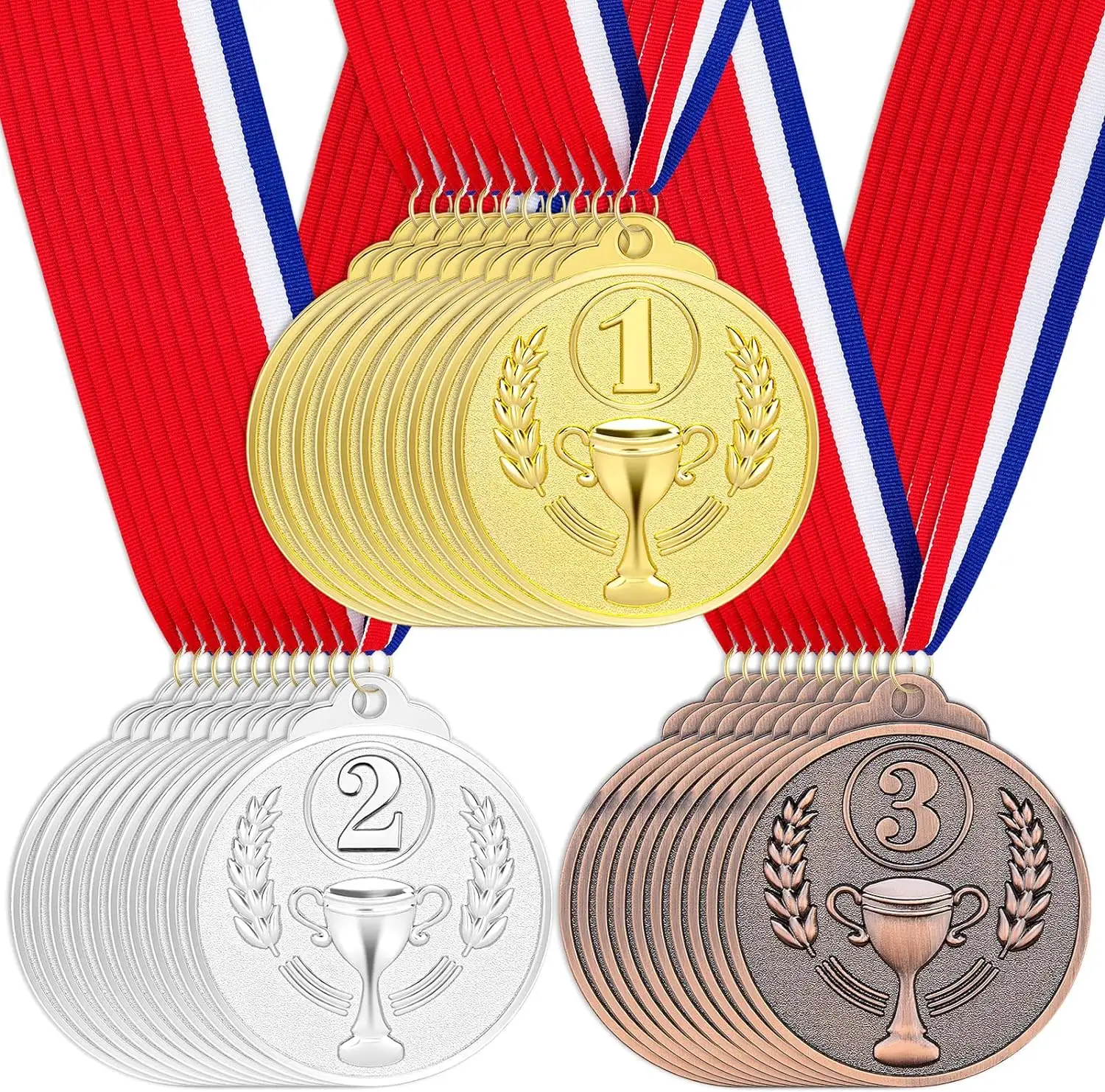 Medalha de metal 3D para competições personalizadas, medalha de ouro, prata e bronze, medalhas para esportes de natação e futebol