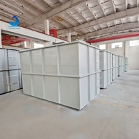 Station d'épuration des eaux usées mobiles MBBR MBR en acier au carbone pour 1500 personnes, système de traitement des eaux usées en kit de 300 m³