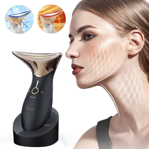 Masajeador <span class=keywords><strong>Facial</strong></span> 5 en 1 Recargable Ms.W 313, Antiarrugas, para el Cuidado de la Piel, Estiramiento de Cuello y Rostro, Herramienta de Belleza de Plástico para Uso Doméstico - Product Image 2