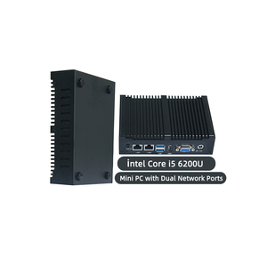 Mini PC Industrial Resistente con Procesamiento IoT (IIoT), I5 6200U, Ethernet 1000M, Doble LAN, 6 Puertos COM, RS485 - Product Image 1