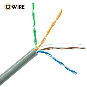 300m 4 זוג 24awg 052mm מוצק טהור נחושת utp חתול 5e כבל