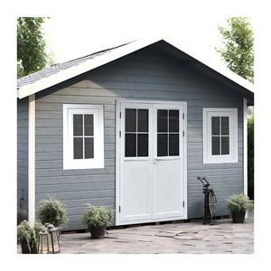 Panneaux WPC modulaires EASYGREEN Série E pour maisons modernes en bois, appartements, villas, ateliers, gymnases, halls, parcs, entrepôts extérieurs, matériaux en acier - Product Image 5