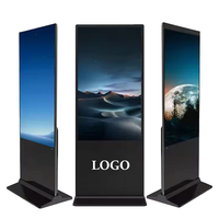 Kiosco Inteligente para Interiores con Pantalla Táctil LCD de 75 Pulgadas, Sistema de Gestión de Contenido Basado en la Nube, Señalización Publicitaria