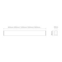 Lampu Dinding LED vertikal Slimline Modern, lampu pencahayaan 2915 untuk ruang tamu ruang makan kamar tidur